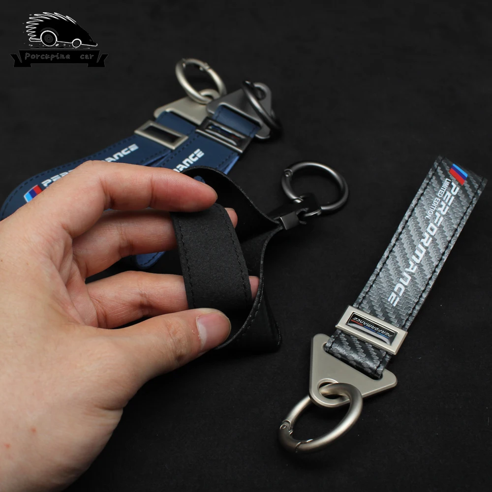 Металлический Кожаный Автомобильный брелок для ключей BMW M X1 X3 X4 X5 X6 X7 e46 e90 f20 e60 e39 E36