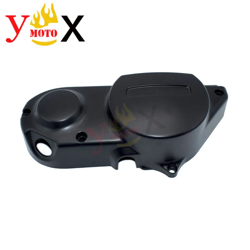 Черная крышка сцепления двигателя из АБС пластика для мотоцикла защитная