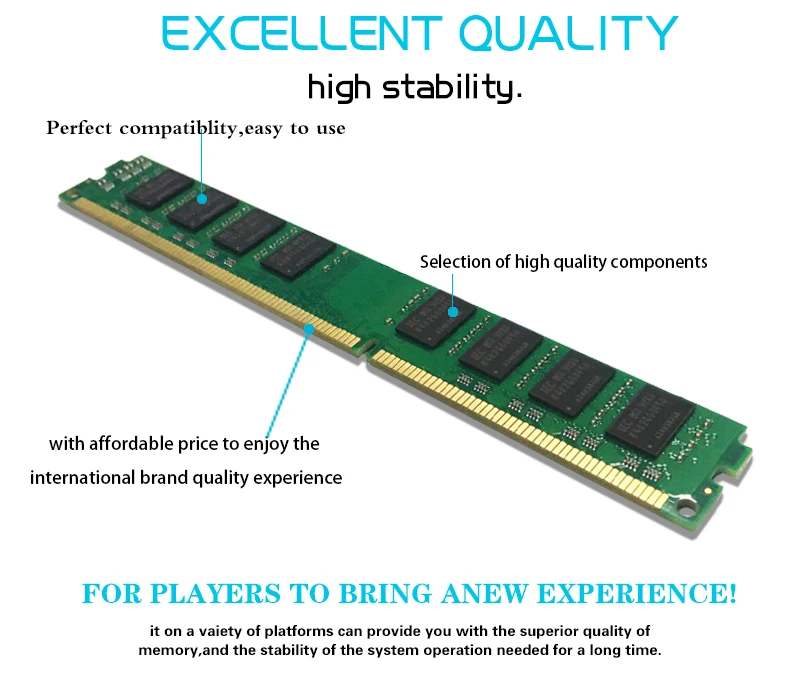 KANMEIQi ram ddr3 8GB(2pcsX4GB) 1333/1600MHz PC3 Desktop Memory 240pin 1.5V New dimm
