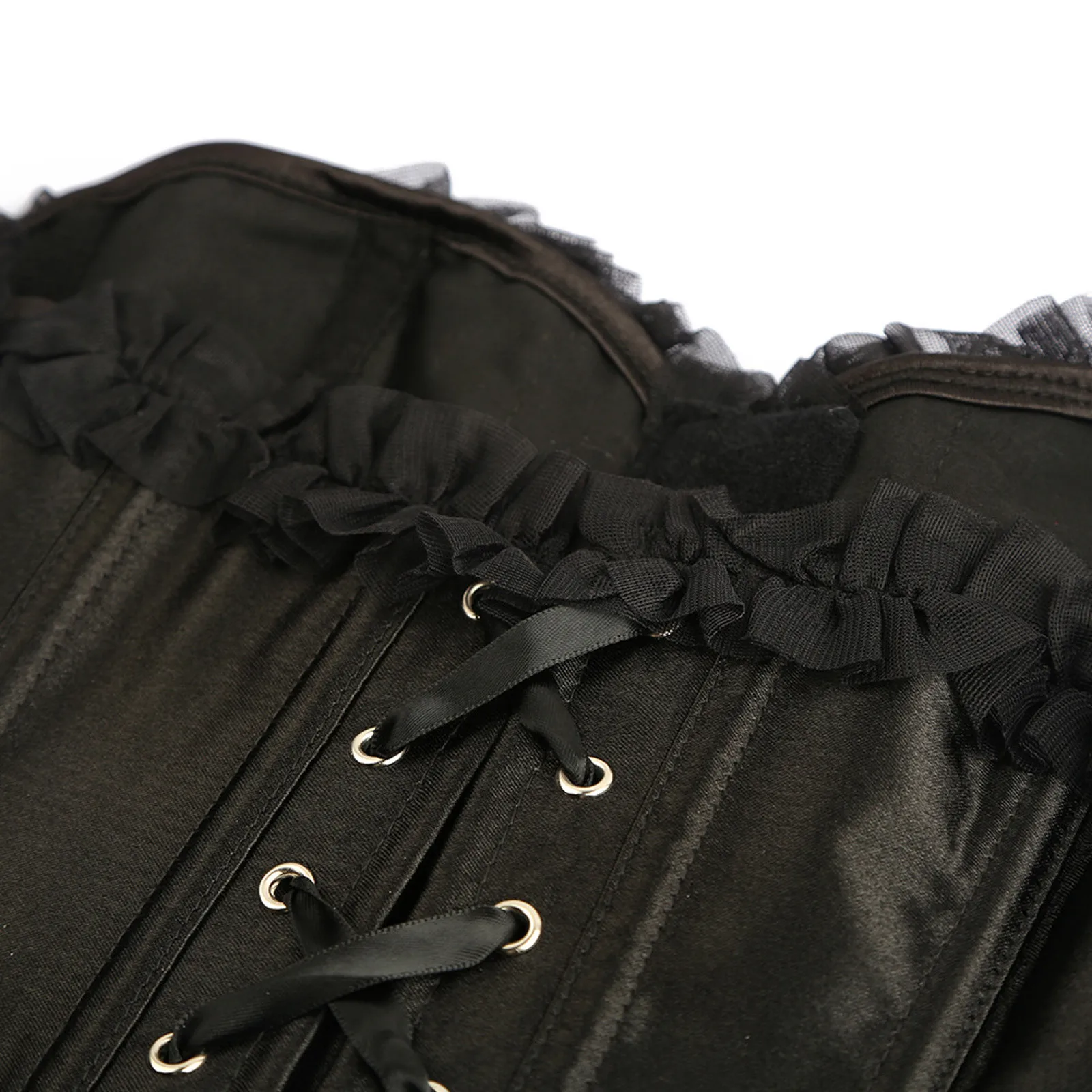 

Body Shaper Corset Black Boned Tummy Slimming Bandage Shapewear Outfit Sexy Underwear for Women Shaping Bustiers Tops Workout