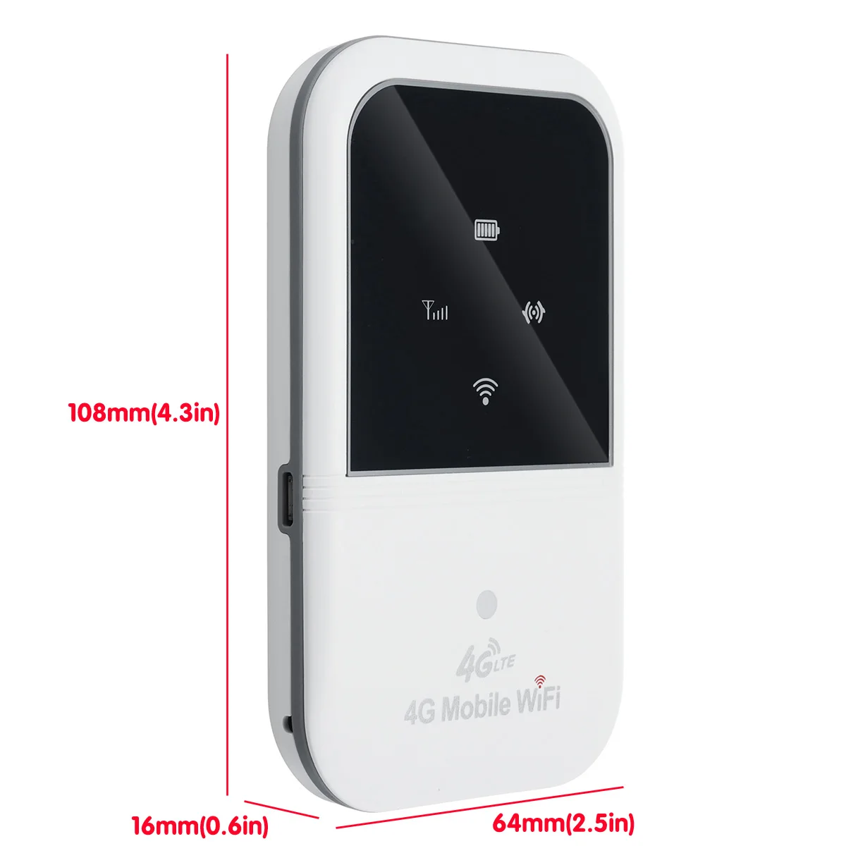 

2020 NEW Portable 4G LTE WIFI Router 150Mbps Mobile Broadband Hotspot With Sim Card Slot Wifi Modem 2.4G Wireless Router