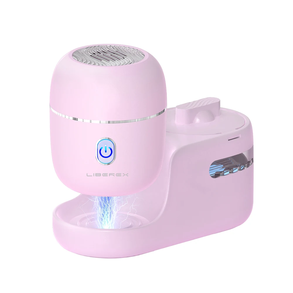 

Liberex Ultrasonic Facial Cleansing Brush IPX7 Waterproof Electric Face Brush Deep Cleaning Pore with UV sterilization Base