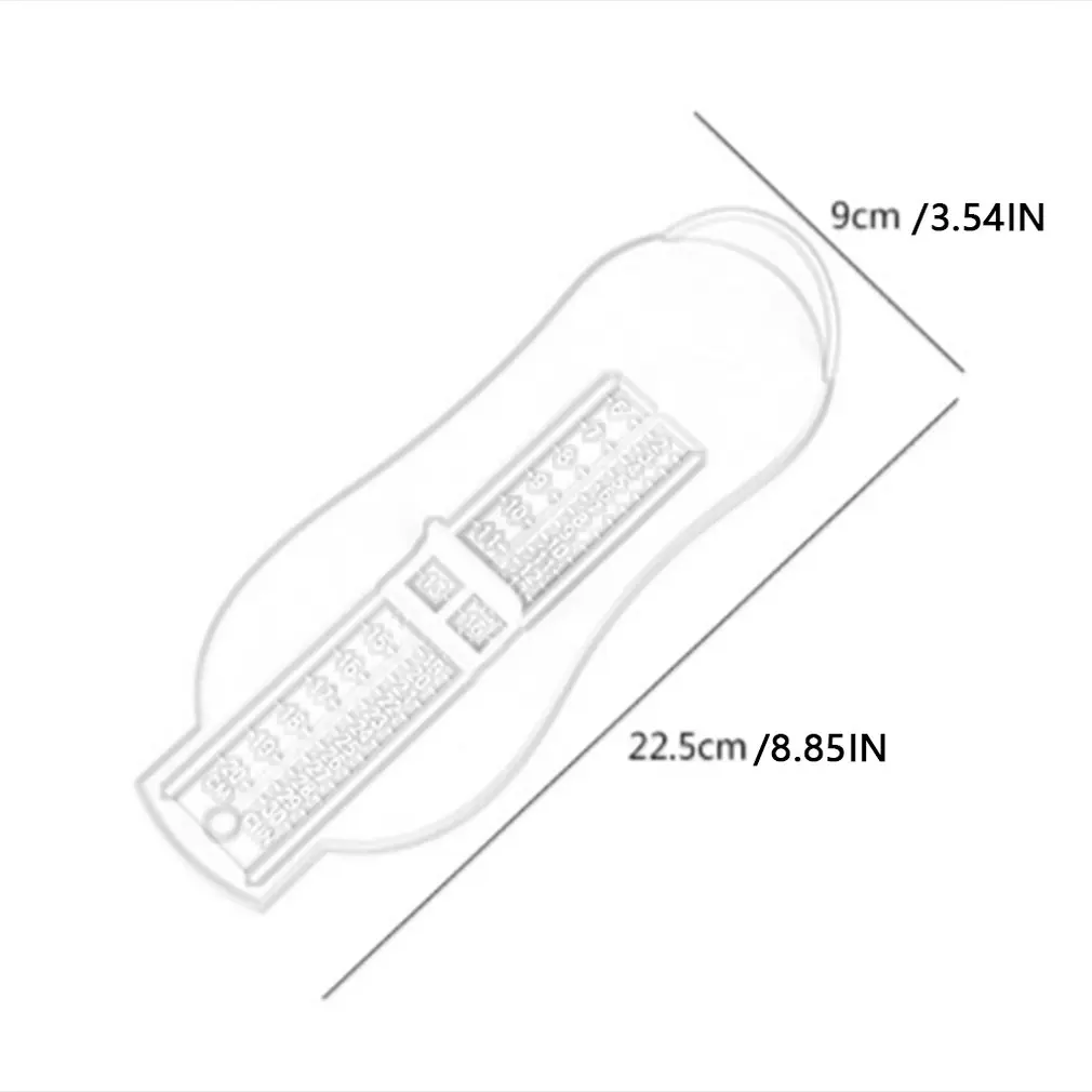 

5 Colors Baby Foot Ruler Kids Foot Length Measure Device Child Shoes calculator Toddlers Shoes Fitting Gauge Tools