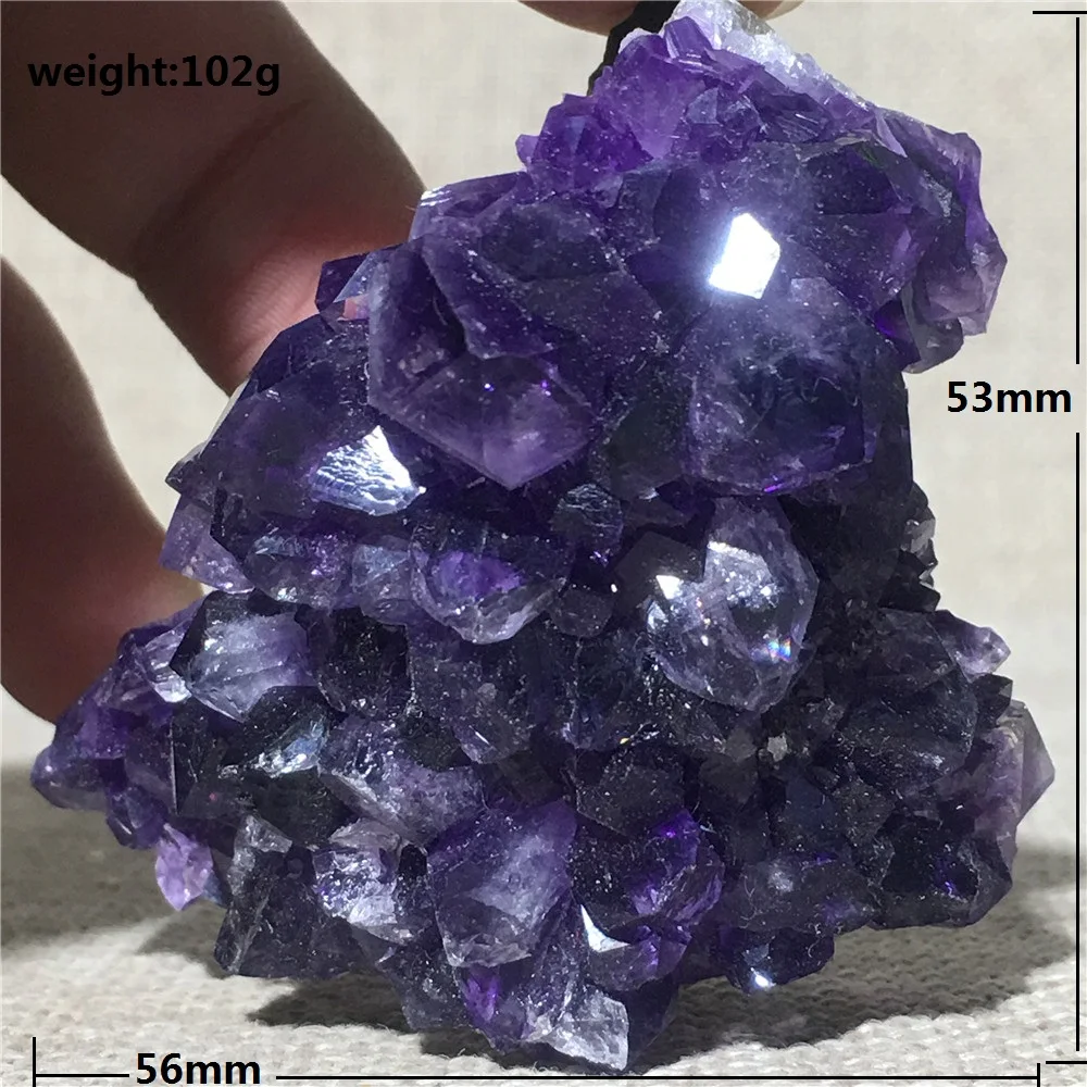 

Природный аметист, образец кристалла кварца, предметы интерьера, камень и кристалл, образцы исцеления Рейки