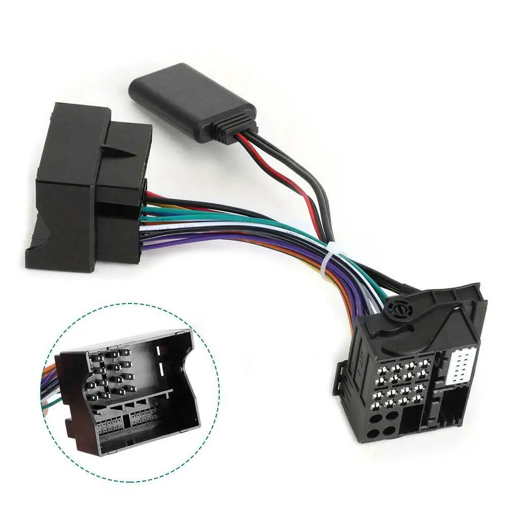 Автомобильный Bluetooth 5 0 аудио кабель адаптер микрофон для Mercedes Benz W169 W245 W203 W209 W164 X164