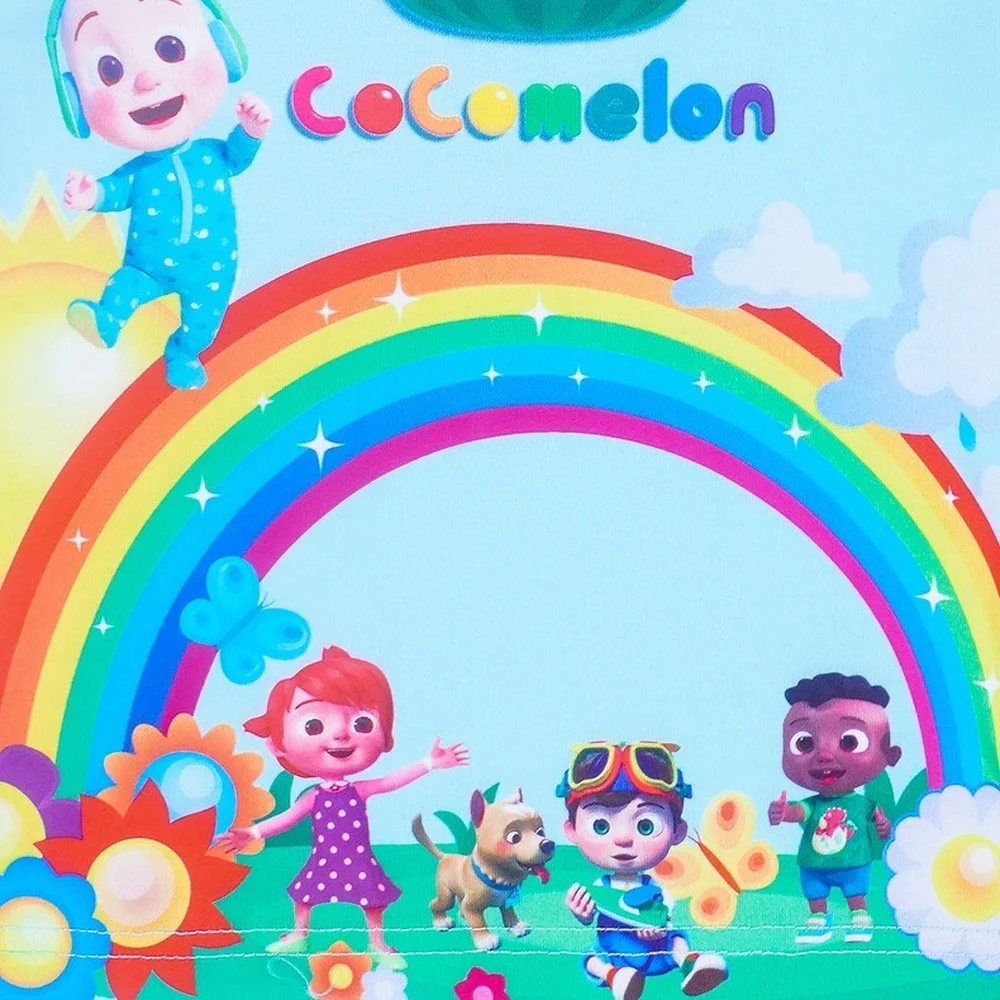 

New Cocomelon Girls Boys 2021Summer Clothing Set Kids Sports T shirt+Pants 2-piece set Baby Clothing Comfortable outfits Pyjamas