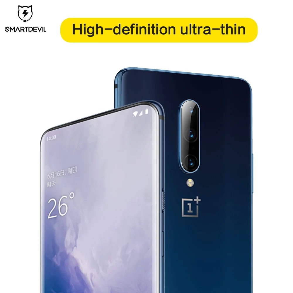Защитное стекло SmartDevil 2 шт. закаленное для объектива камеры oneplus 7 T pro защитная