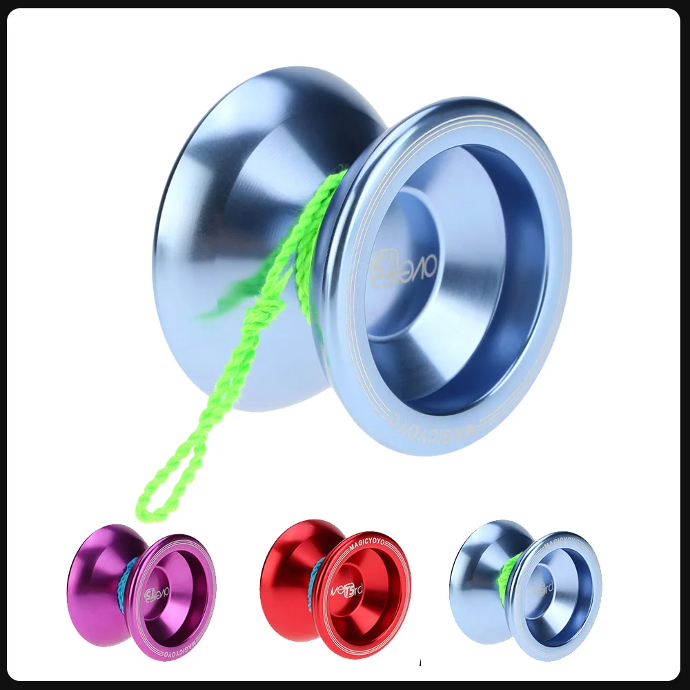 High Quality Magic Yoyo T5 Professional Overlord Aluminum Alloy Metal 8 Ball KK Bearing with String for Kids Adults | Игрушки и хобби