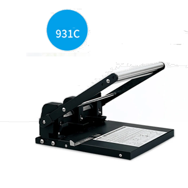 Manual Heavy-Duty Three-Hole Four-Hole Precision Paper Puncher Can Punch 150 Sheets Of A4 Paper Spacing 108Mm (Adjustable)
