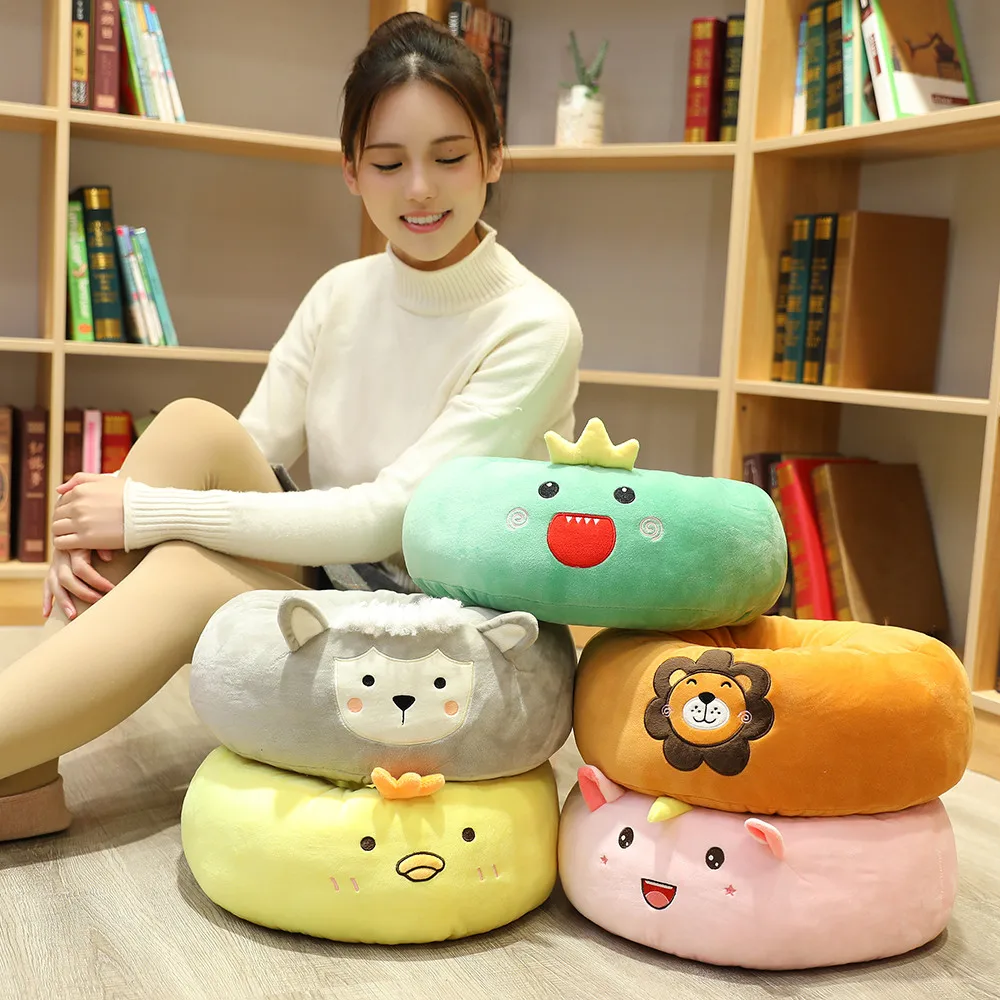 Мультяшная подушка для автомобильного сиденья спальни гостиной простой кровати