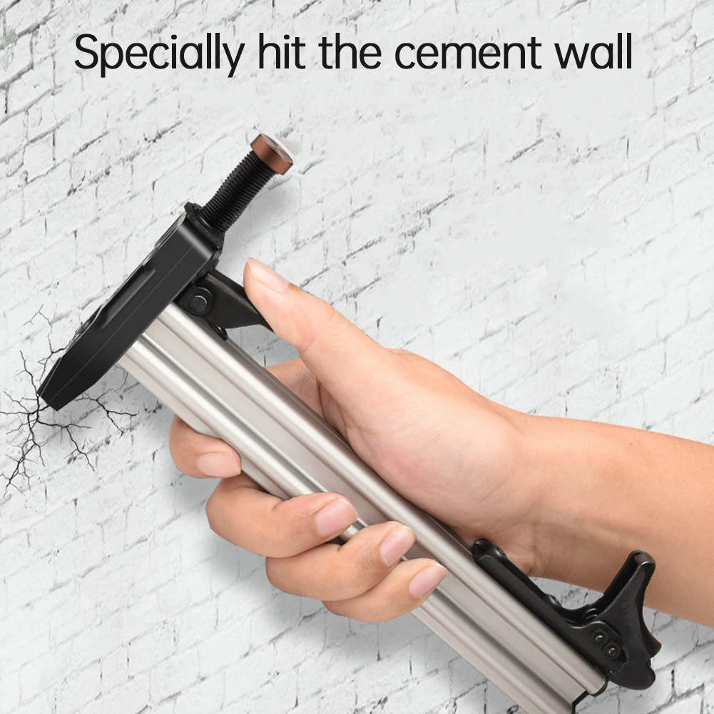

Manual Pin Nailer Semi Automatic Cement Wall Nailing Stapler Home Decor Tool ST18 Power Tool Accessories Machine For Woodworking