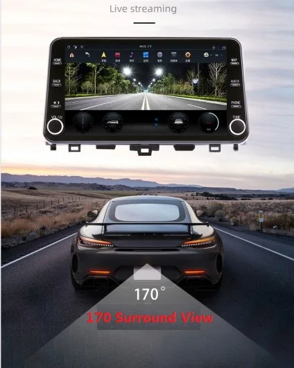 Автомобильный мультимедийный плеер 11 8 дюйма Android 9 4 + 64 ГБ для Honda Accord 10 2018 2019 2020