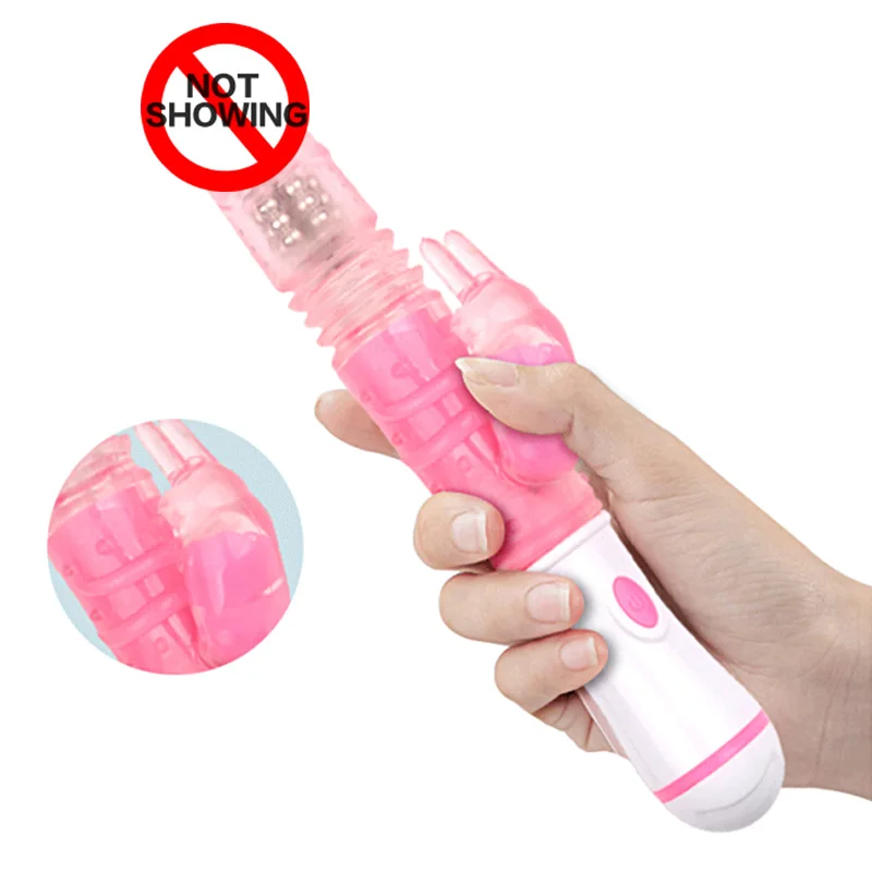 Женский имитирующий пенис для массажа встряхните бисерную палку