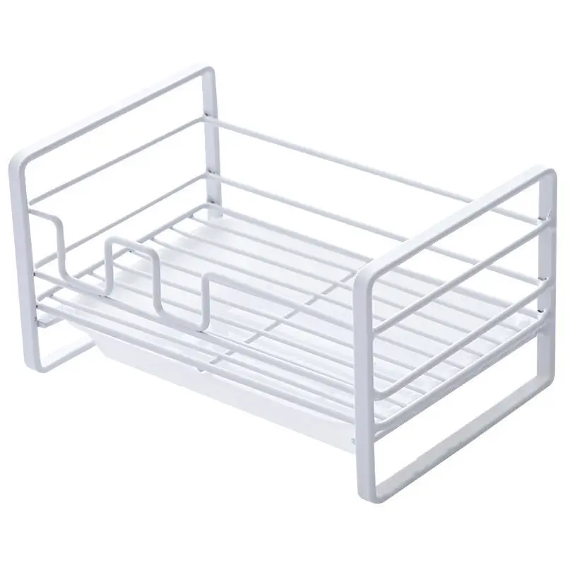 

Kitchen Sink Shelf Storage Rack Plastic Hanging Sponge Towel Cleaning Ball Sundries Holder Hanging Basket Accessories