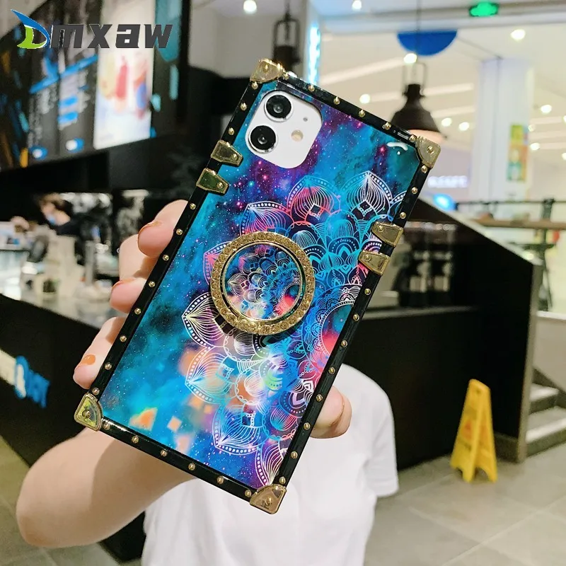 Роскошный чехол для OPPO Reno 4Z A53 A31 2020 A8 A92S A92 A72 A52 A91 F15 квадратный звездное небо