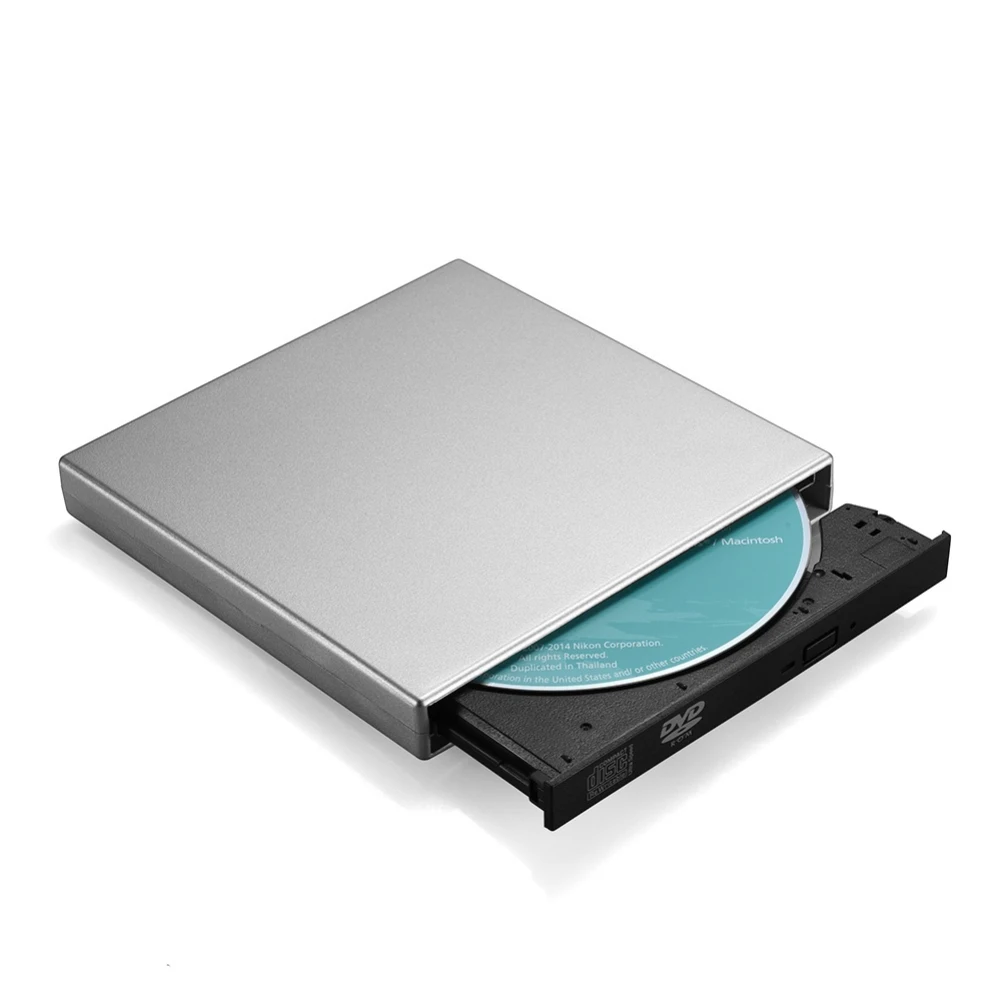 YiYaYo USB 2,0 CD RW горелки оптический привод Внешний DVD комбо CD/DVD rom плеер портативный для ноутбука компьютер Windows 7/8