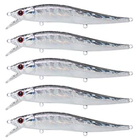 20pcsset ko 12cm 12g version minnow crankbait hard fishing lures holographic slow sinking jerkbaits with weight transfer system