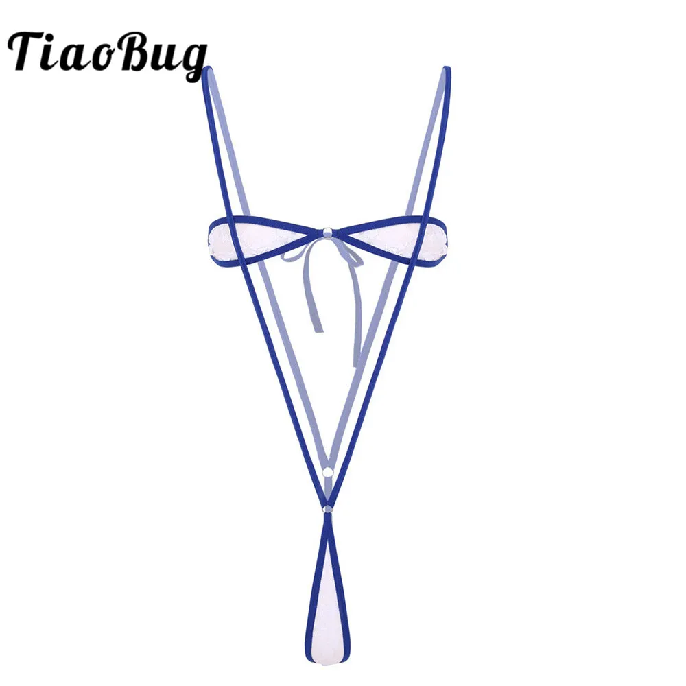 Горячее сексуальное женское эротическое нижнее белье микро мини прозрачный