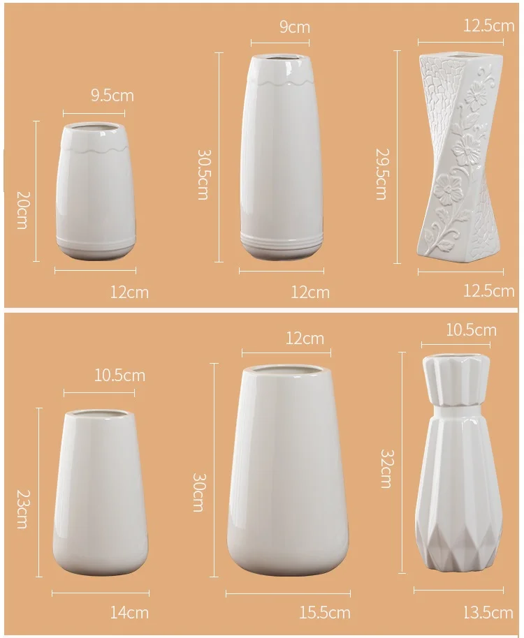 В европейском стиле фарфоровая ваза изделия ручной работы модные Керамическая