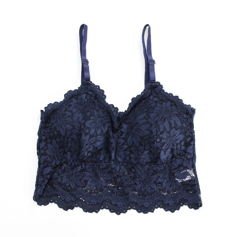 

Женский кружевной топ с открытой спиной, без бретелек