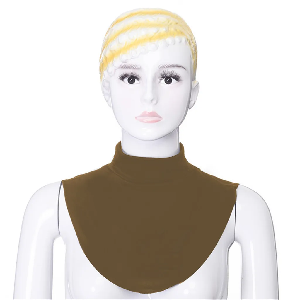 Женская и взрослая рубашка со съемным отворотом женская мусульманская водолазка