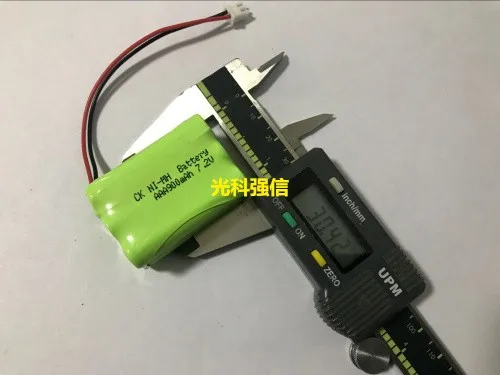 7.2V AAA 900mAh electric tool battery Ni-MH toy aircraft model equipment instrument medical LED lamp 2.54 spacing | Канцтовары для