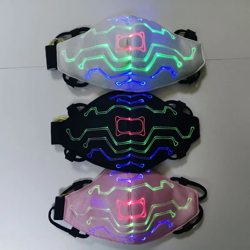 Креативсветодиодный Люминесцентная светодиодная маска мобильный телефон
