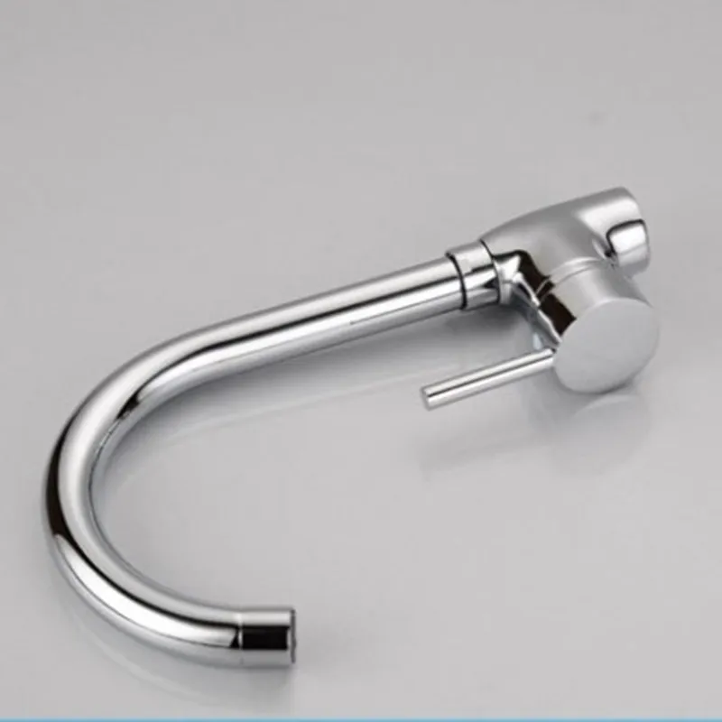 

Kitchen Faucet Swivel Single Hole Thickened Cold And Warm Stainless Steel Sink Sink Hot And Cold Water Faucet