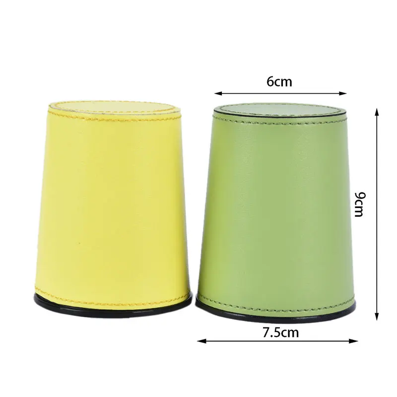 Из искусственной кожи мягкие фланелевые чашка для игры в кости бар КТВ