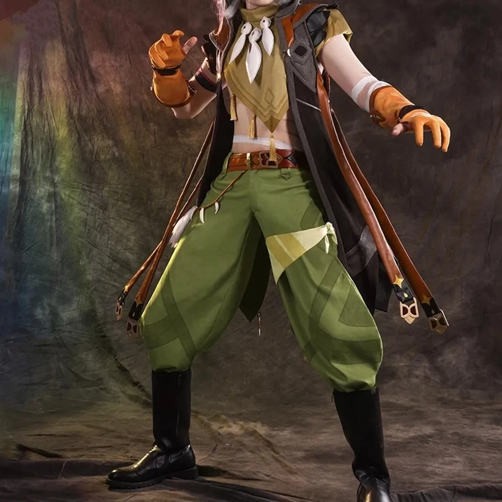 Косплей-костюм аниме Genshin Impact Razor униформа для Хэллоуина легенда о беге Костюм
