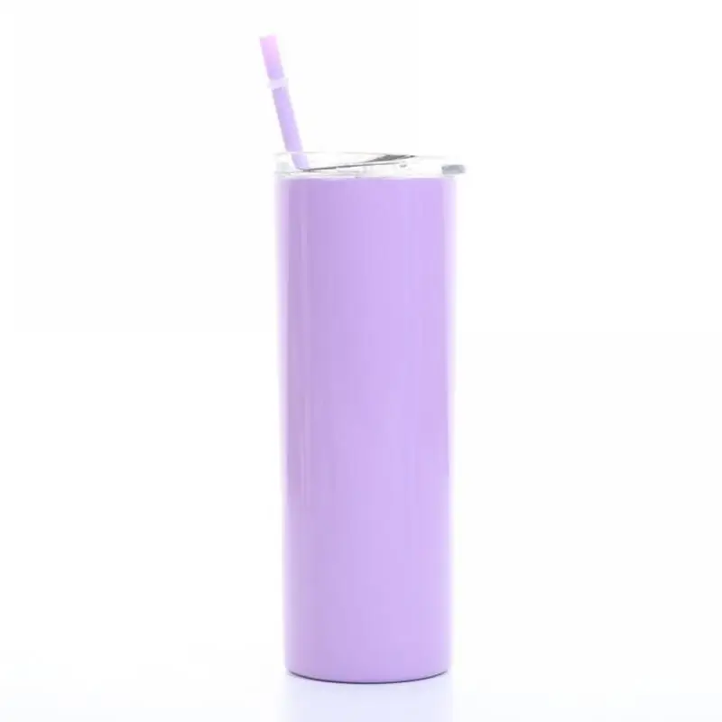 

600ML ThermosesTumbler Cup Stainless Steel Double Vacuum Insulated Unbreakable Tumbler Cup with Straws Coffee Cup Water Bottle