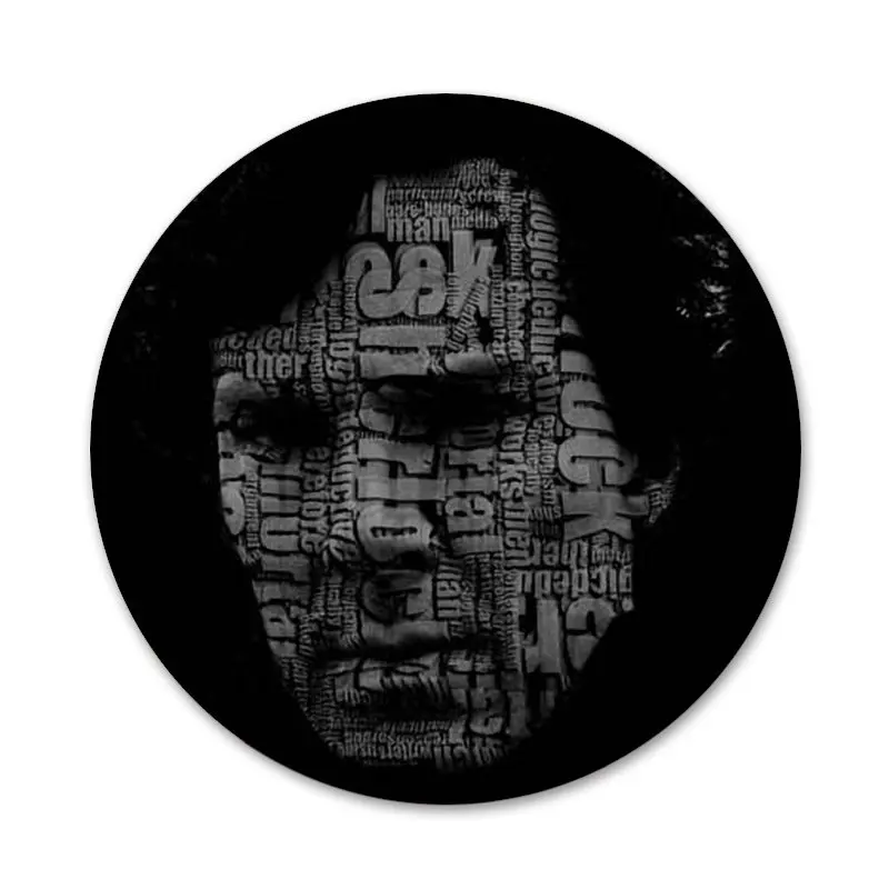 

Sherlock Badge Brooch Pin Accessories For Clothes Backpack Decoration gift 58mm