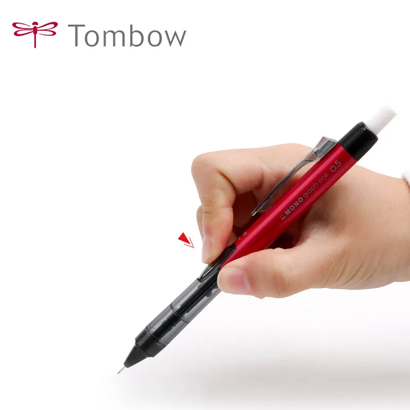 1 шт. томбот моно граф боковая ножка механический карандаш с ластик MONO 0 5 мм