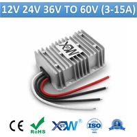 xwst dc to dc 12v 24v 36v to 60v 3a 5a 7a 8a 10a 15a step up boost power supply aluminum shell 60v dc voltage regulator