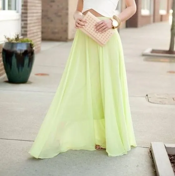 2020 летние женские длинные юбки трапециевидной формы длиной до пола