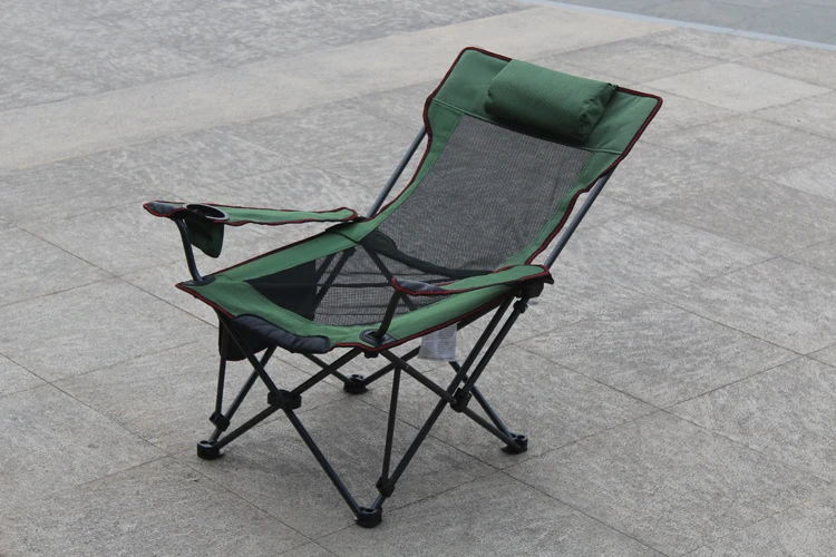 구매 새로운 안락 의자 휴대용 접이식 의자 낚시 의자 캠핑 비치 의자 야외 정원 피크닉 여행 좌석 의자 낮잠 의자, 스포츠, 아웃도어, 액티비티, 활동, 해변, 여행