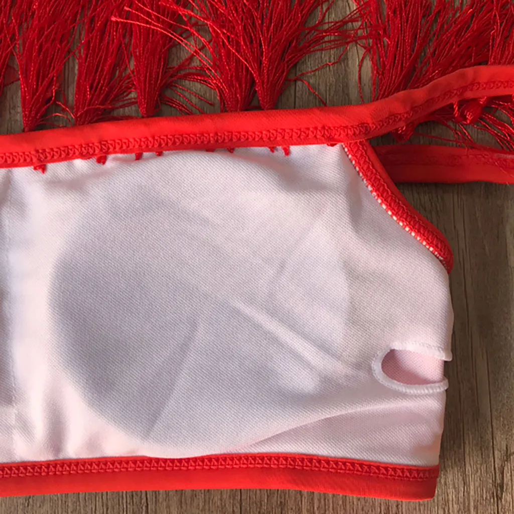 Женский купальник бикини Цельный цельный бюстгальтер пляжная одежда Пляжное