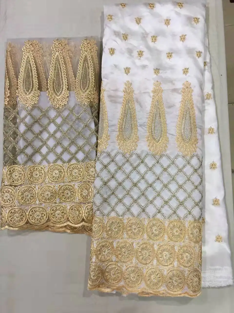 2020 Африканские кружева ткани с вышивкой в нигерийском стиле 3D гипюр французская