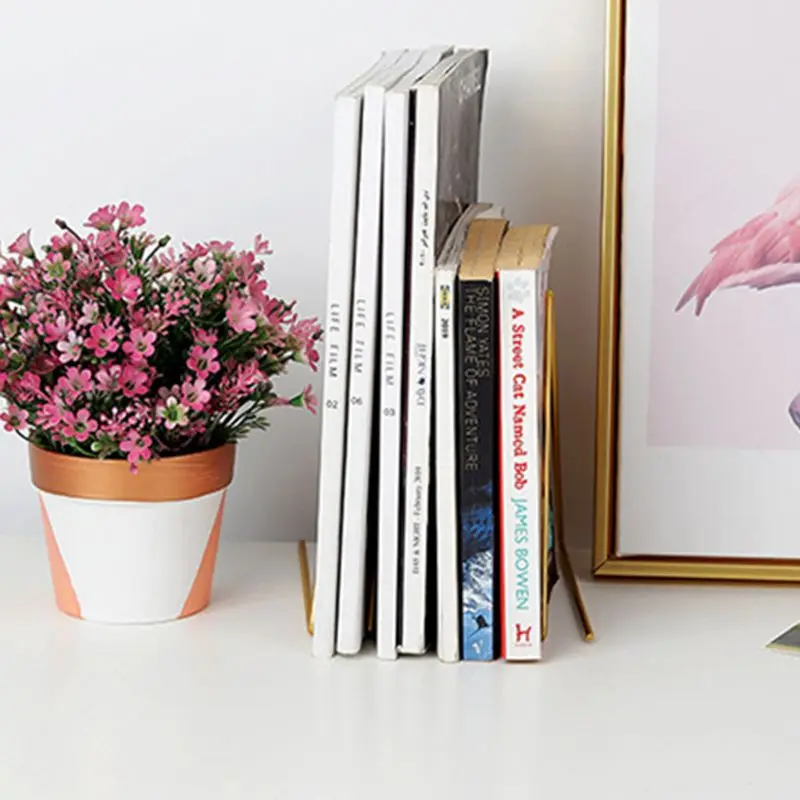 Скандинавская треугольная Простая подставка для книг настольная стойка