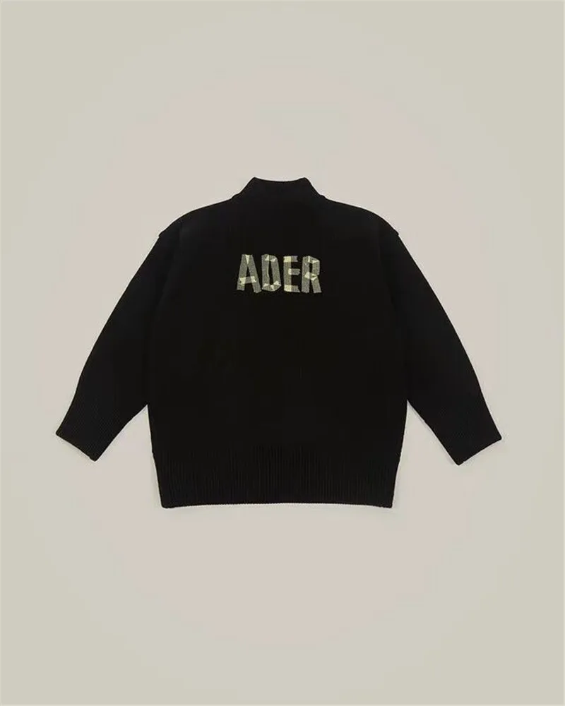 Свитер Adererror 2020FW для мужчин и женщин свитшот с круглым вырезом надписью в стиле