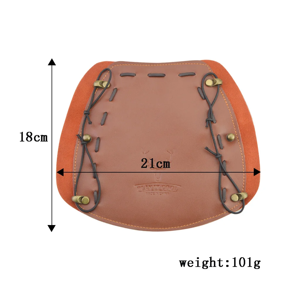 Защита для стрельбы из лука Высококачественная воловья кожа Рекурсивный блочный