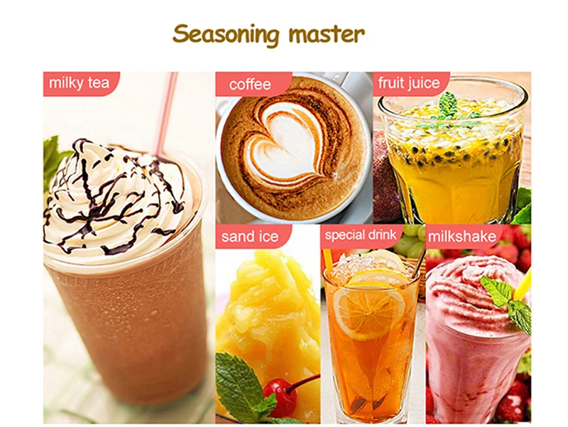 Полный набор оборудования для магазинов напитков фруктозная машина