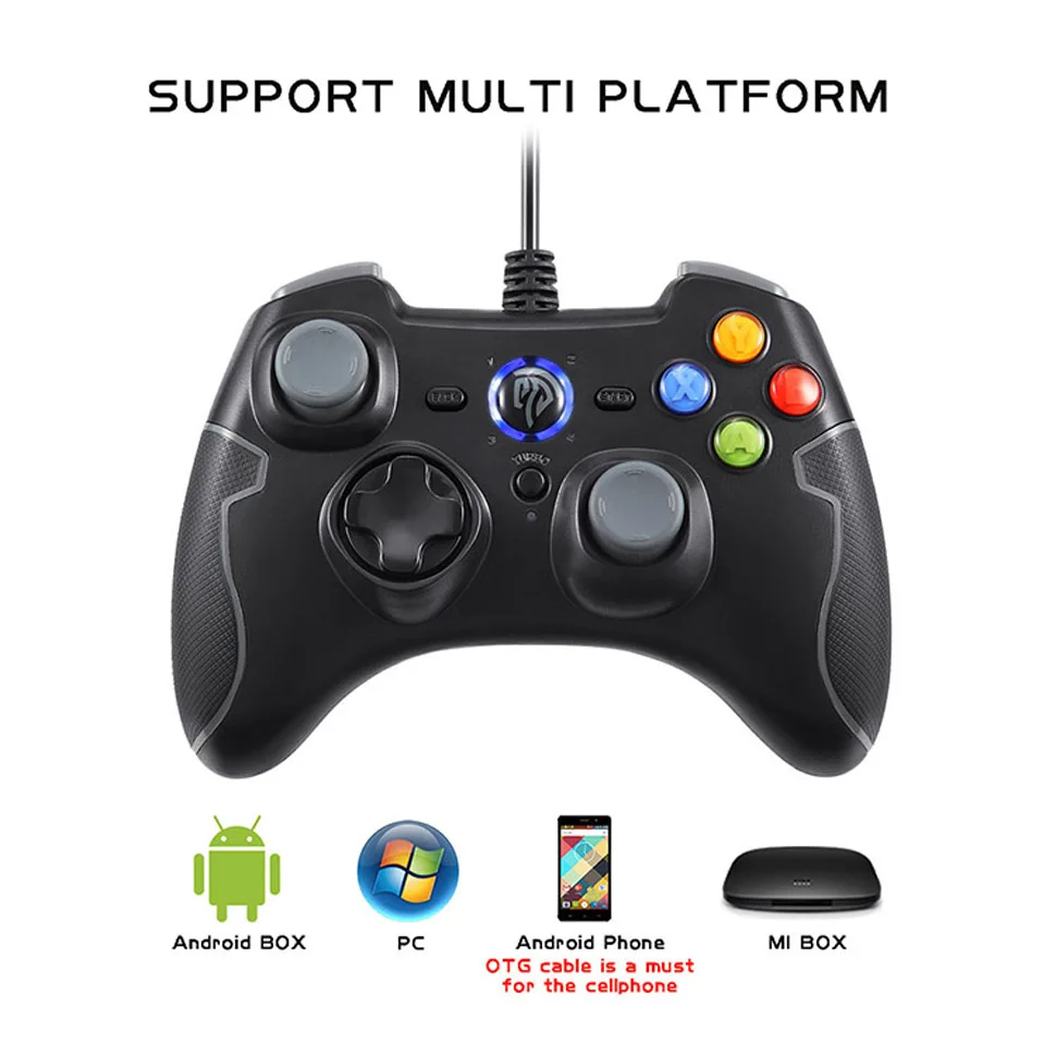 USB For PS3 Cell Phone Gamepad Joystick PC Mobile Android Smartphone TV Computer Cellular Game Pad Joypad Trigger Gaming Control |