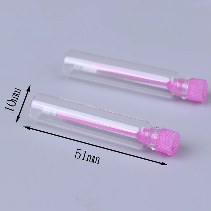 10 шт 2 мл пустые Мини Стеклянные Духи маленькие образцы флаконы парфюмерный