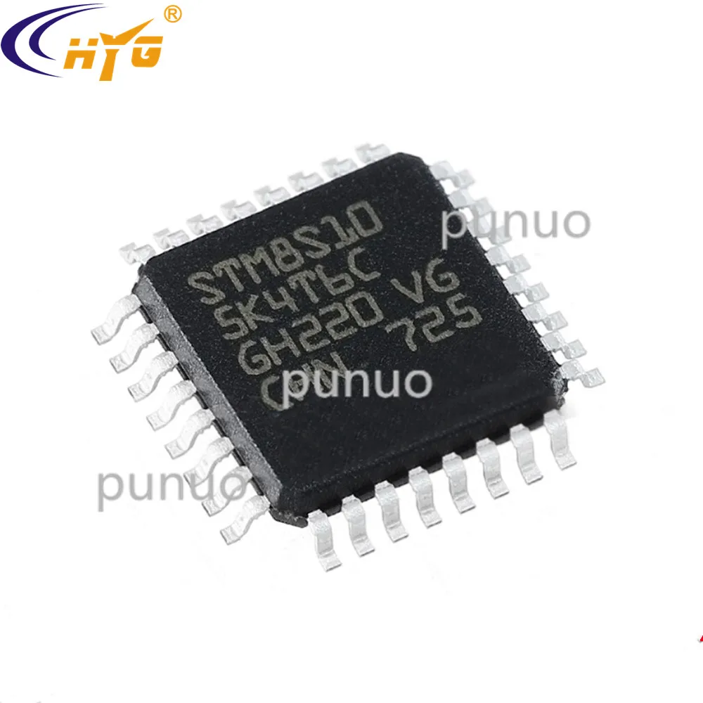Оригинальный аутентичный STM8S105K4T6C Инкапсуляция LQFP32 линия доступа 8bit MCU 32Kb