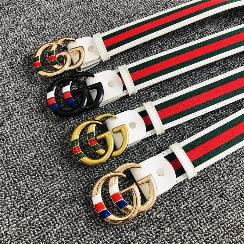 

New Style Smooth Buckle luxury brand Belt Vintage Jeans Causal Pants Women Men Belt High Quality Genuine Leather Belts PG