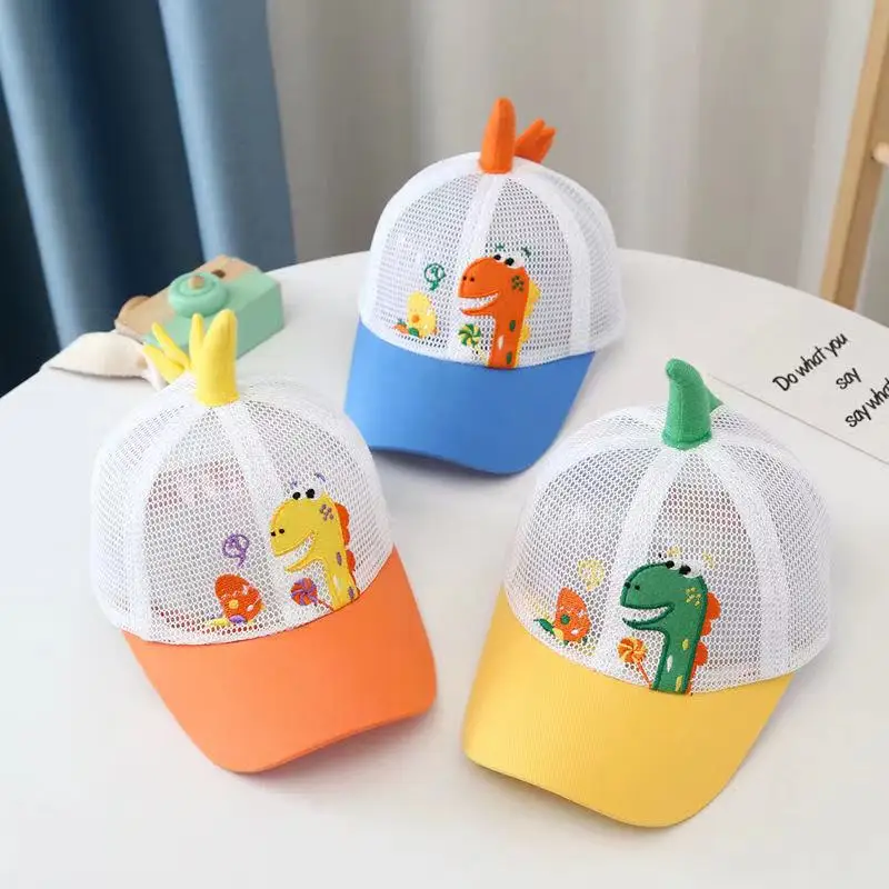 

Children's Baseball Cap Boys Spring and Summer Day New Fashion Matching Color Letters Embroidery Girls Hat