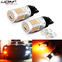 ijdm no hyper flash 7443 w215w led for ford mustang turn signal lightdrl bulbs and t10 w5w led parking clearance lights 12v