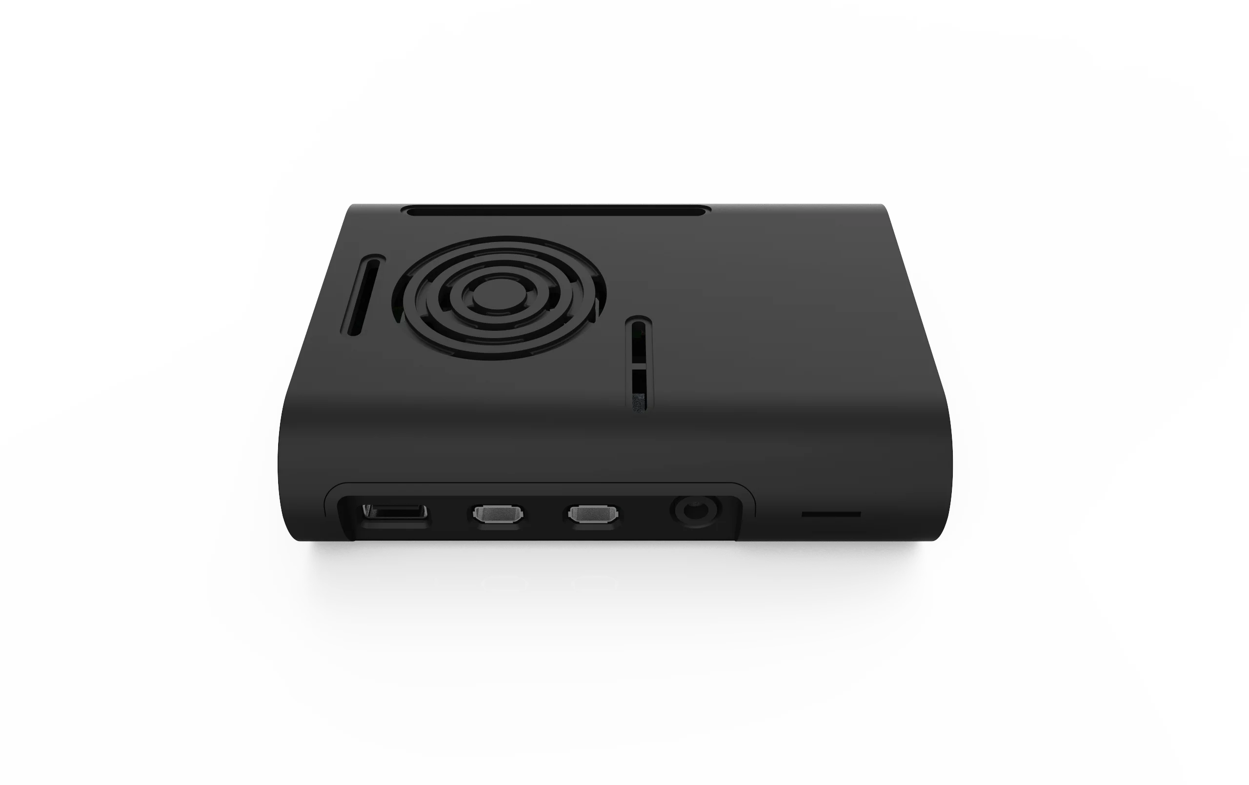 Чехол для Raspberry Pi 4 чехол коробка с алюминиевым радиатором охлаждающим