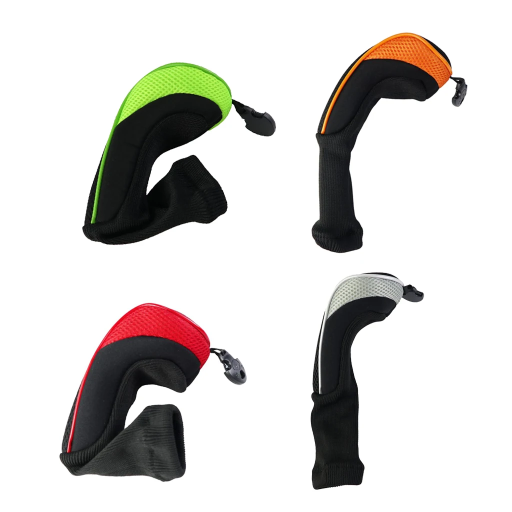 Набор из 4 сетчатых гибридных головных уборов для гольфа деревянная крышка с